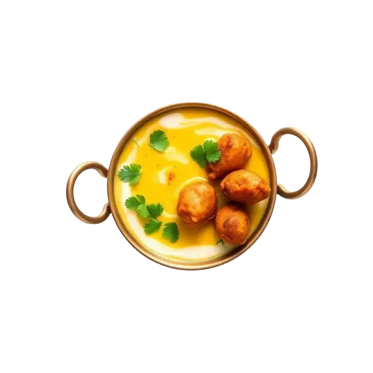 Rajasthani kadhi served at the Bailey Road pillar 55 restaurant in Patna