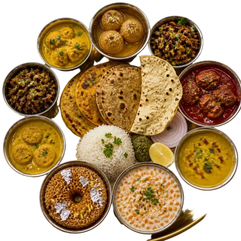 Unlimited Rajasthani thali at a Bailey Road restaurant in Patna